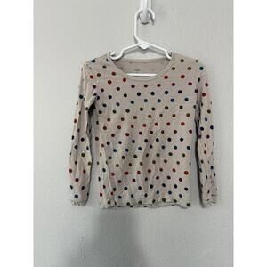 Kyte baby oat polkadot pj top only size 3t